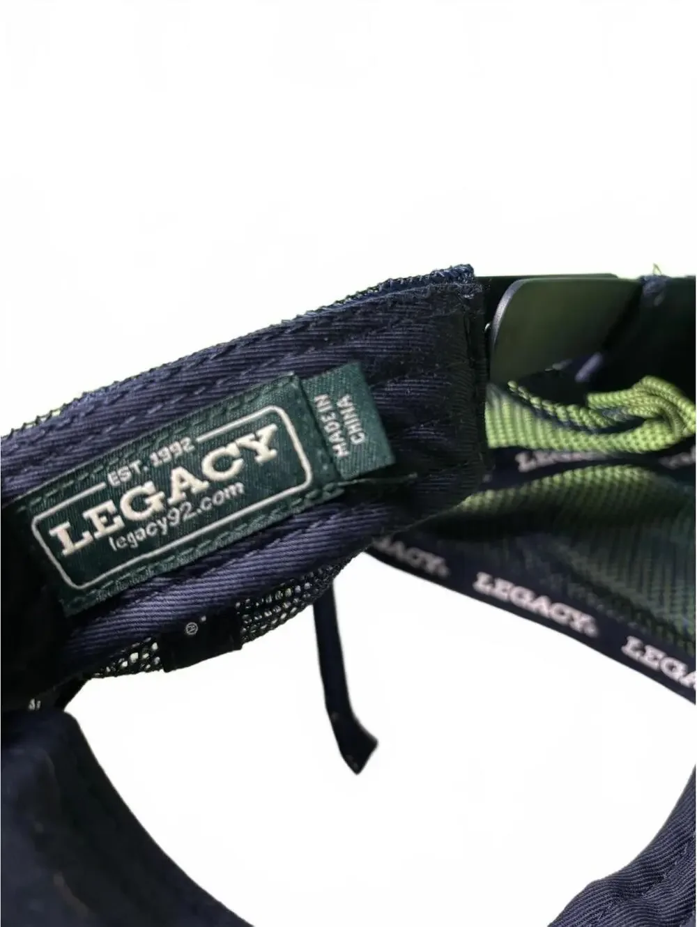 Legacy Crested Butte Trucker Hat - Navy and White